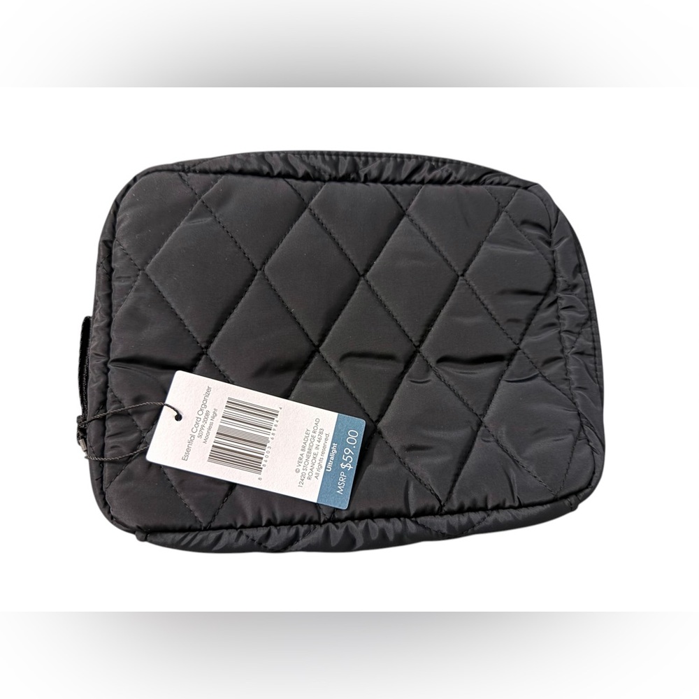 Vera Bradley Ultralight Essential Cord Organizer in Moonless Night (Black)